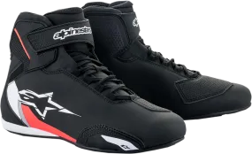 ALPINESTARS Sektor Shoes - Black/White/Red - US 13 2515518123113
