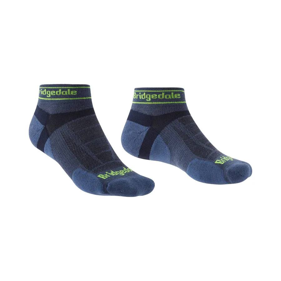 Bridgedale Men's Ultra Light T2 Merino Sport Low Sock-Assorted Colours
