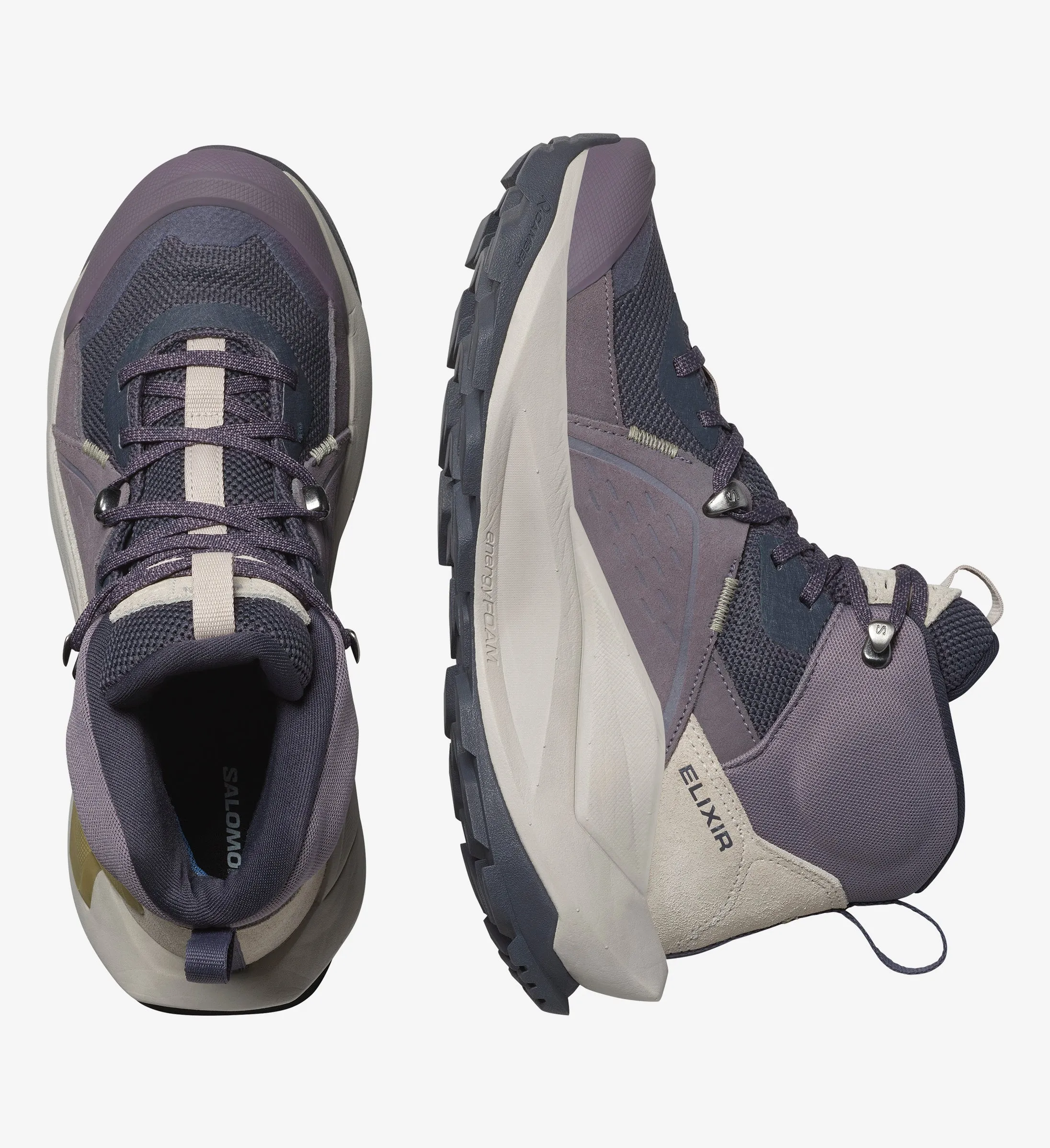 ELIXIR MID GTX Women Outdoor Shoes Nine Iron / Shark / Silver Cloud