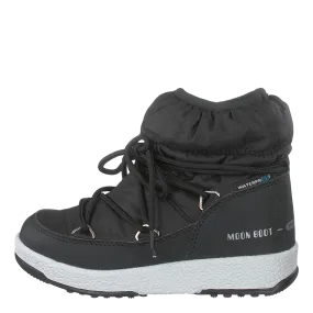 MB M.BOOT JR GIRL LOW NYLON WP BLACK