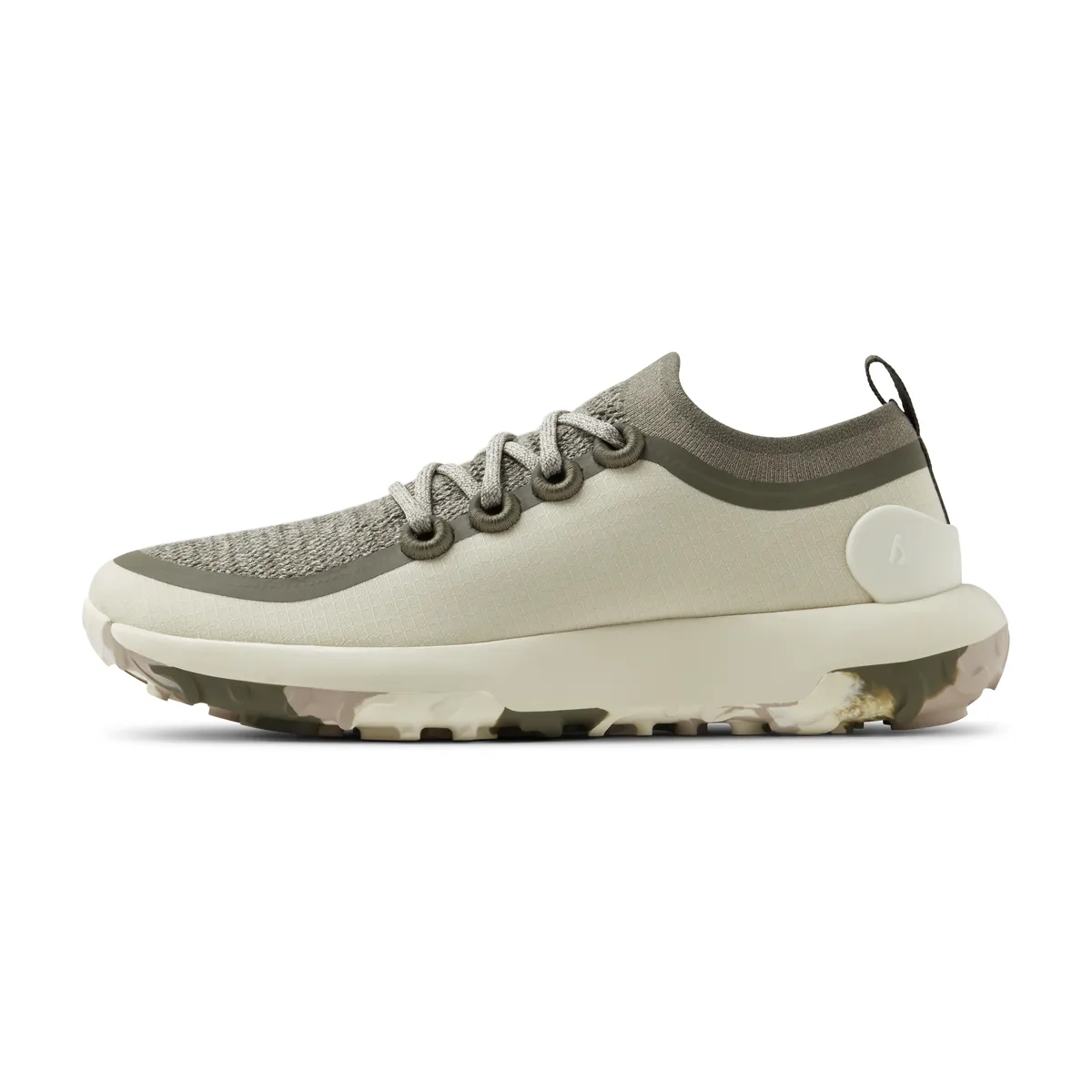 Men's Trail Runners - Stony Cream/Rugged Green (Stony Cream Sole)