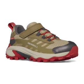 Merrell Moab Speed Low 2 A/C Waterproof Hiking Shoe - Coyote