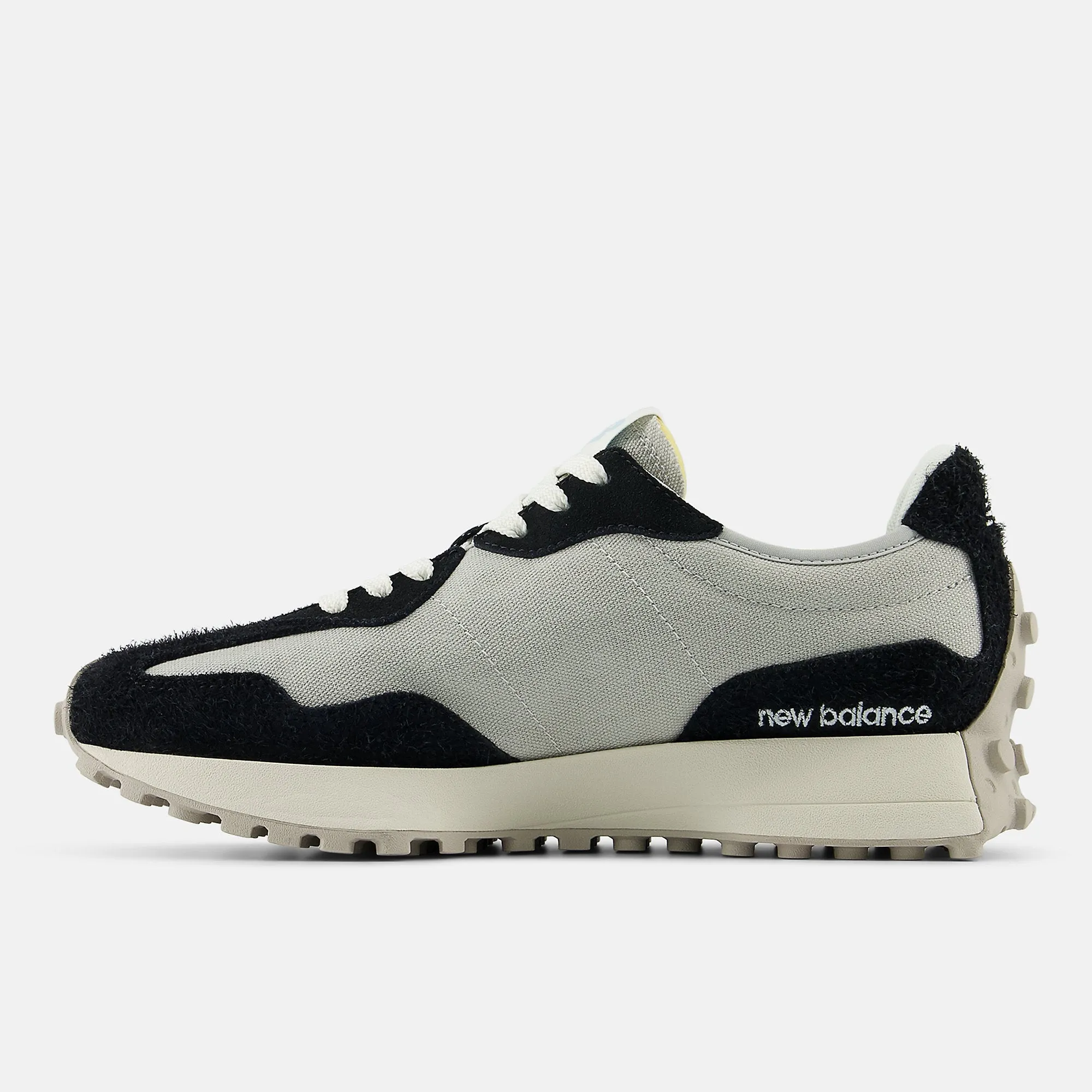 New Balance Womens 327 Fashion Trainers - Black / Moonbeam