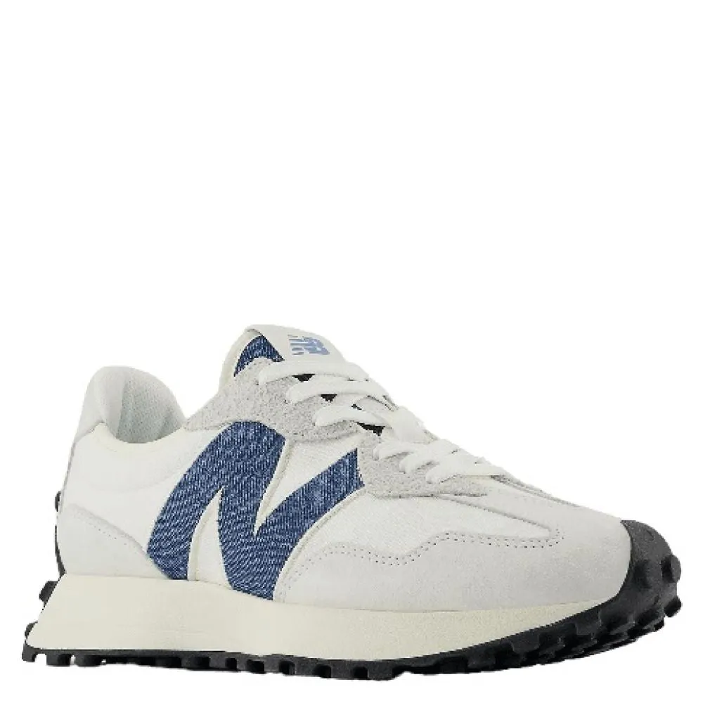 New Balance Women's 327 in Reflection with Heron Blue